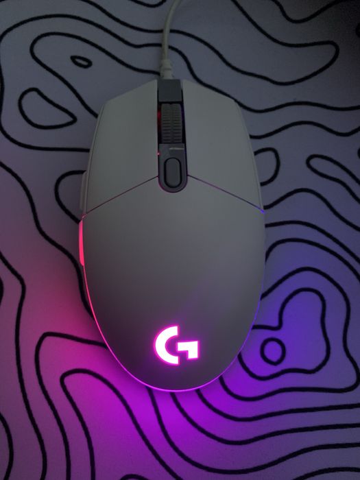 Logitech G102 Lightsync white