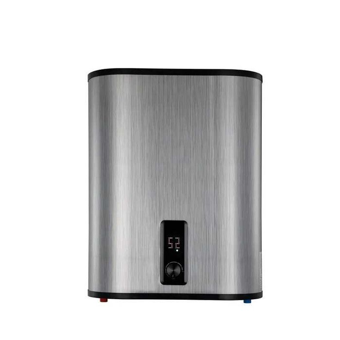 Podgrzewacz wody elektryczny emaliowany pionowy / poziomy Weber WE PP Flat 50 L 2 kW - srebrny