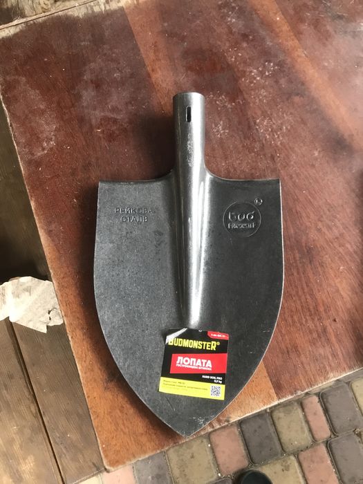Лопата рейкова сталь