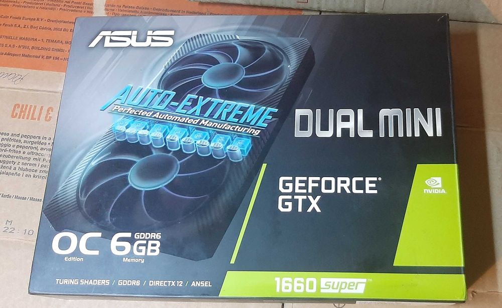 Відеокарта Asus GeForce GTX 1660 Super Dual Minі