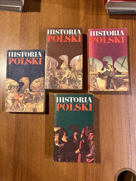 Historia Polski , PWN 1980 , 4 tomy , od 1505 do 1948