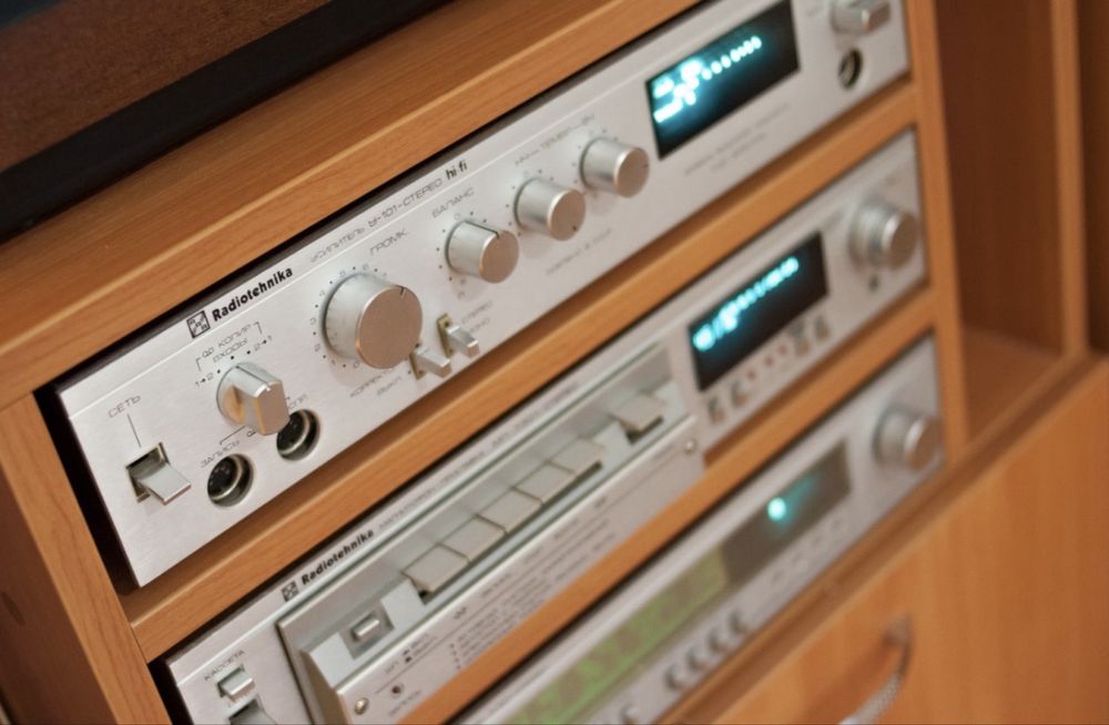 Тумба стойка для програвача підсилювача radiotehnika вініл, кассети