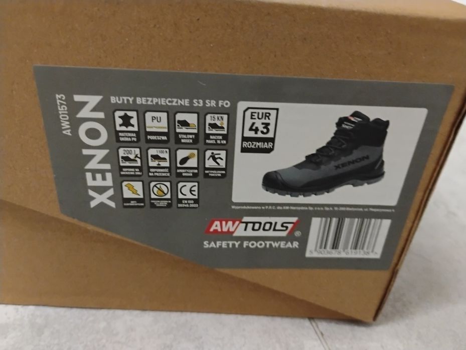 Lekkie buty robocze Awtools Xenon rozmiar 43