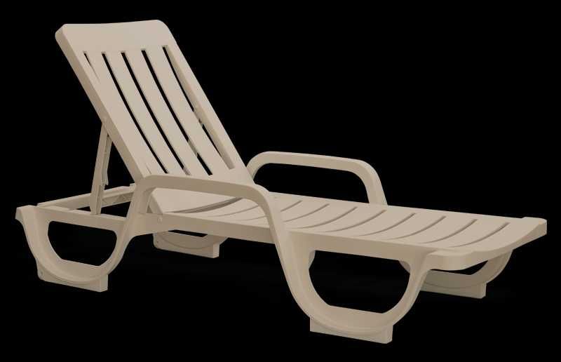 16 Espreguiçadeiras Novas - cor Azul