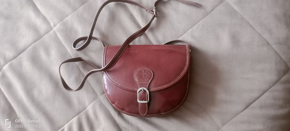 Нова шкіряна сумка якість ТОП