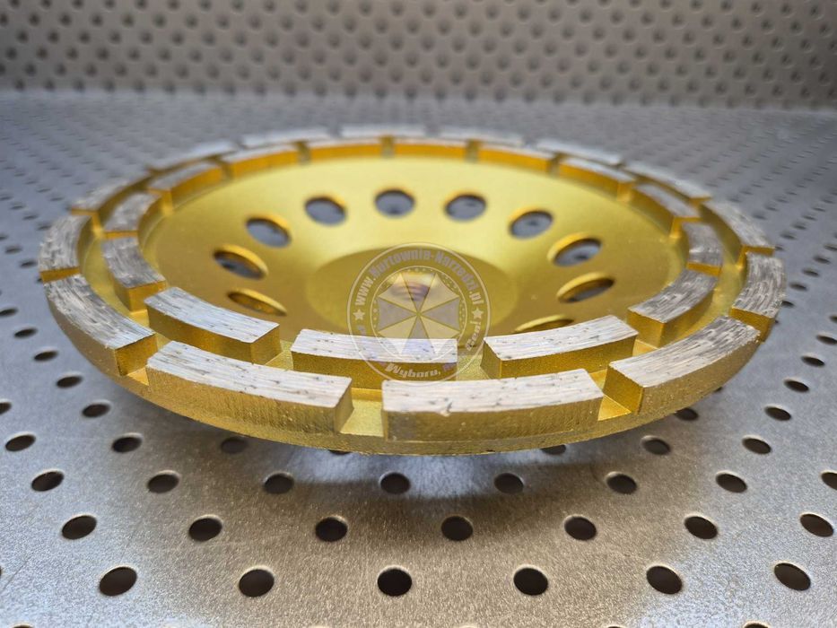 Tarcza garnkowa do szlifowania betonu 180mm M14 segmentowa diamentowa