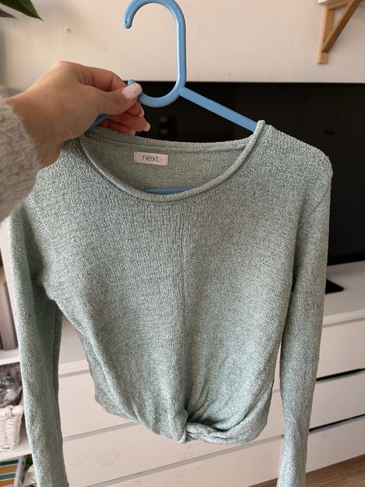 Ciuszki 122/128, zestaw, sukienka, sweterek