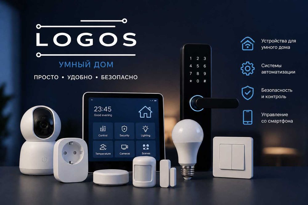 Устройства умного дома. Датчики температуры и влажности.