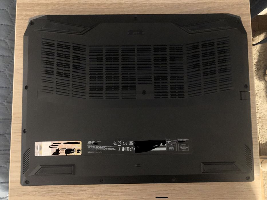Acer Nitro 5 rtx 4060 8, i5 12 gen, 32 gb ram 1.5 tb ssd