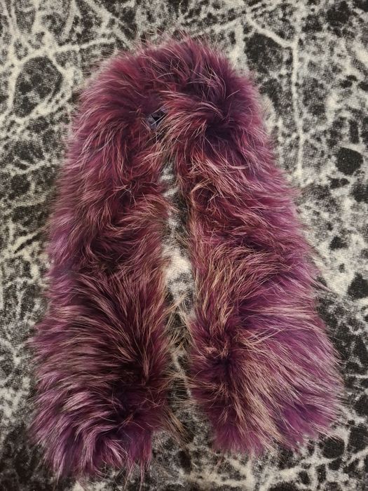 Комір єнот ,мех,хутро єнота