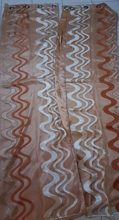 Cortinados com pano duplo