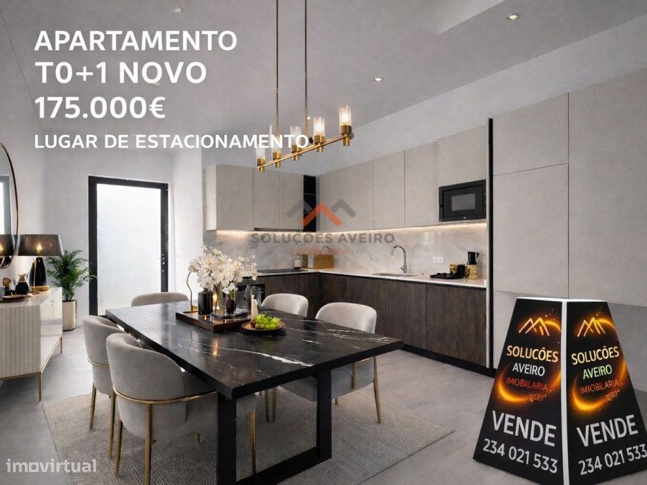 Apartamento T0+1 com mezanino - Gafanha da Nazaré