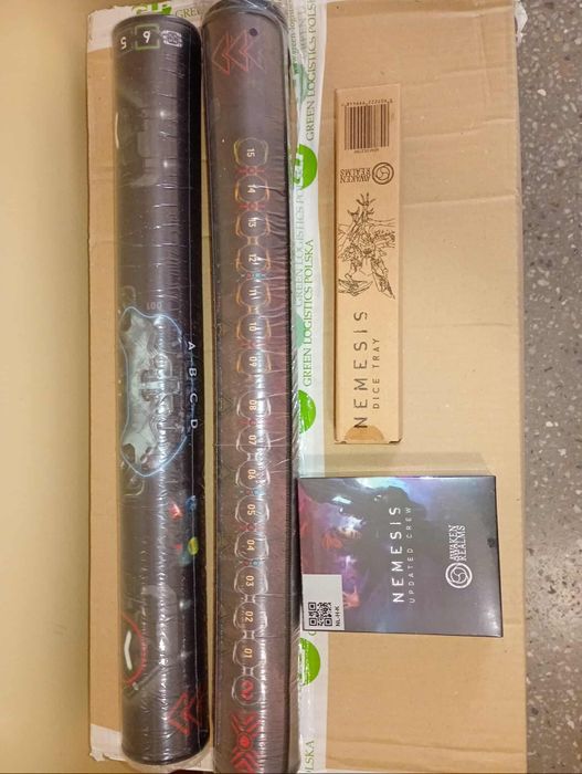 Nemesis - oryginalne maty i inne dodatki kolekcjonerskie