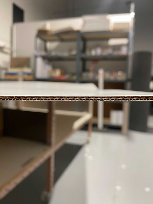 Placas cartão, canal duplo, impressão direta, packaging, 3mm, 2.44x1.6