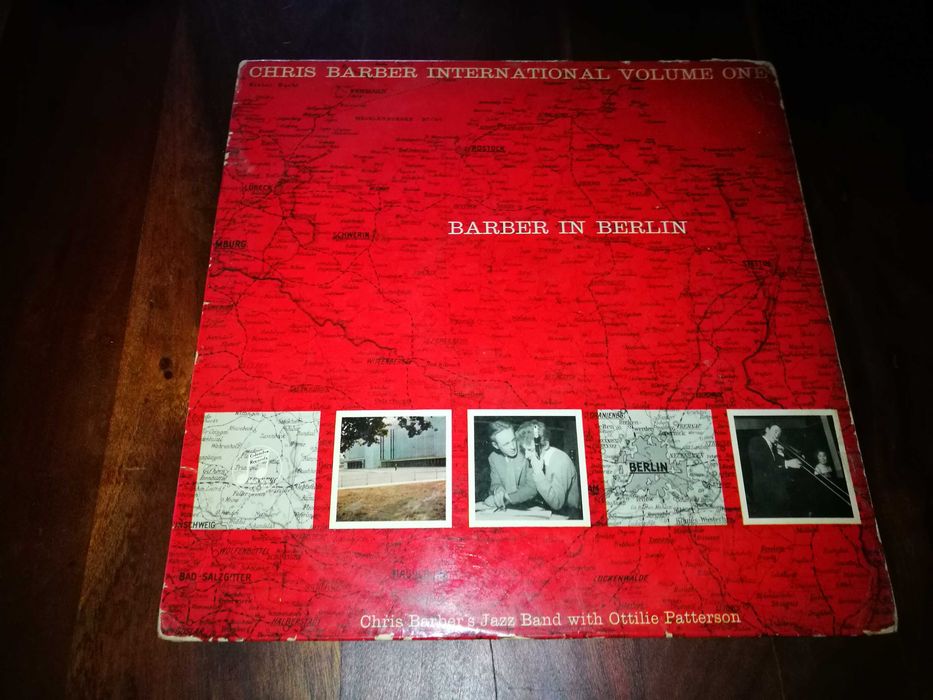 CHRIS   BARBER - Chris Barber Vol One (Barber In Berlin)-Ed IN-1959 LP