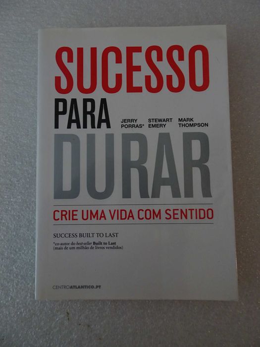 Livro Sucesso para Durar - Crie uma vida com sentido