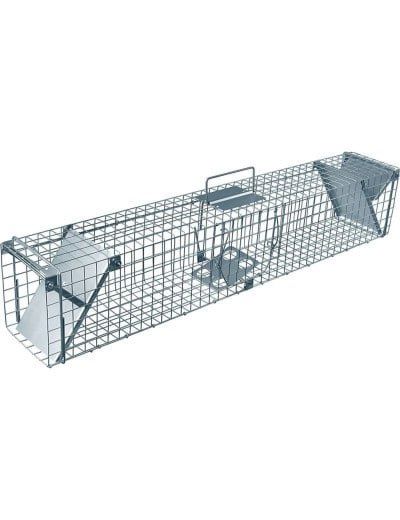 Живоловка 82×21×20 см. Гуманная ловушка для куниц, ласок, крыс, мышей