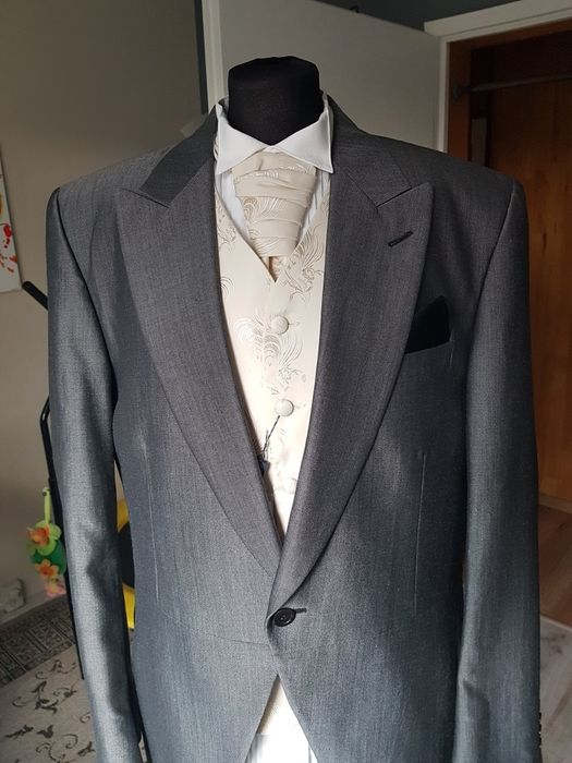 Surdut angielski 52 - 54  plus dodatki