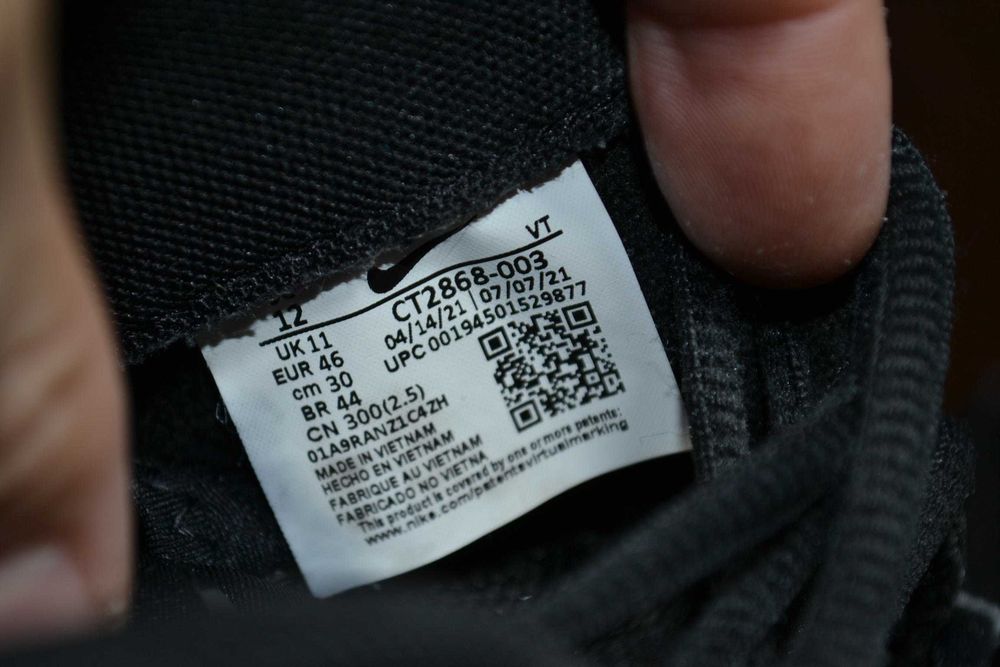 nike air vapormax evo triple 46р кроссовки оригинал