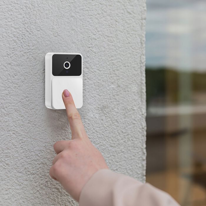 Bezprzewodowy Dzwonek Kamera, Akumulator Inteligentny Wideo Dzwonek