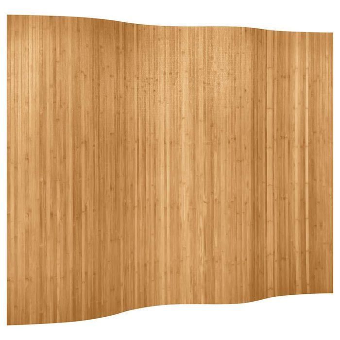 vidaXL Parawan z naturalnego bambusa, 250 x 165 cm