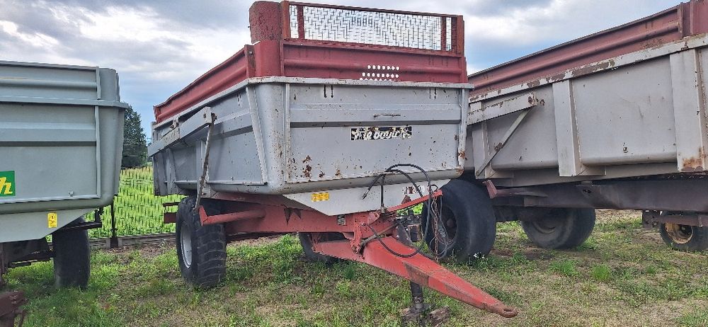 Przyczepa skorupowa leboulch 16.5t legrand 14t tandem wywrotka 6-10