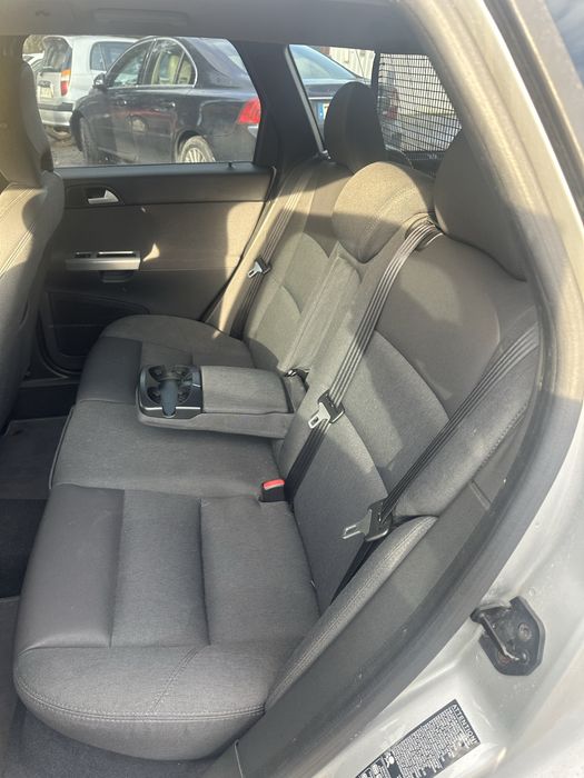 Conjunto de bancos volvo v50  ano 2008 tecido e pele cinza