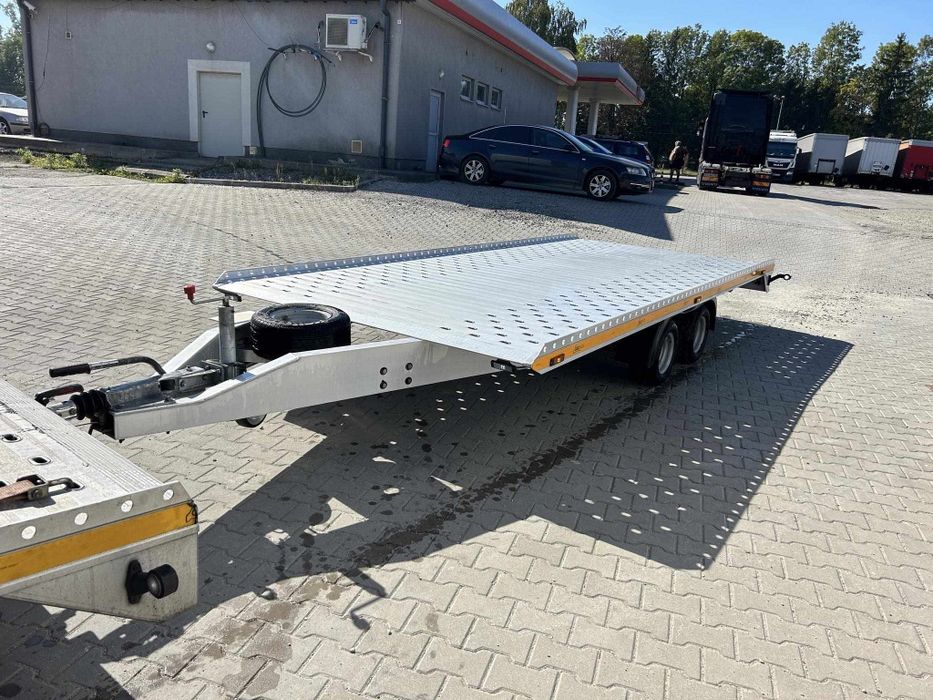 Wynajem Wypożyczalnia Przyczep Laweta 8,5m Na 2 Auta Laweta 5m