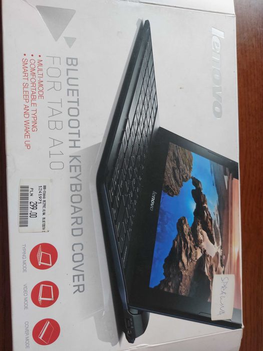 Etui oraz klawiatura bluetooth Lenovo A10