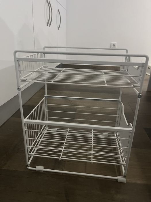 Organizador de cozinha com duas gavetas