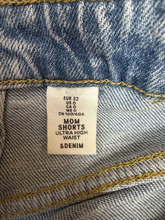 Жіночі блакитні шорти Mom