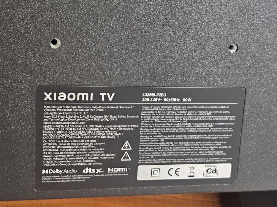 TV Xiaomi 32''- 2025 - PERFEITA