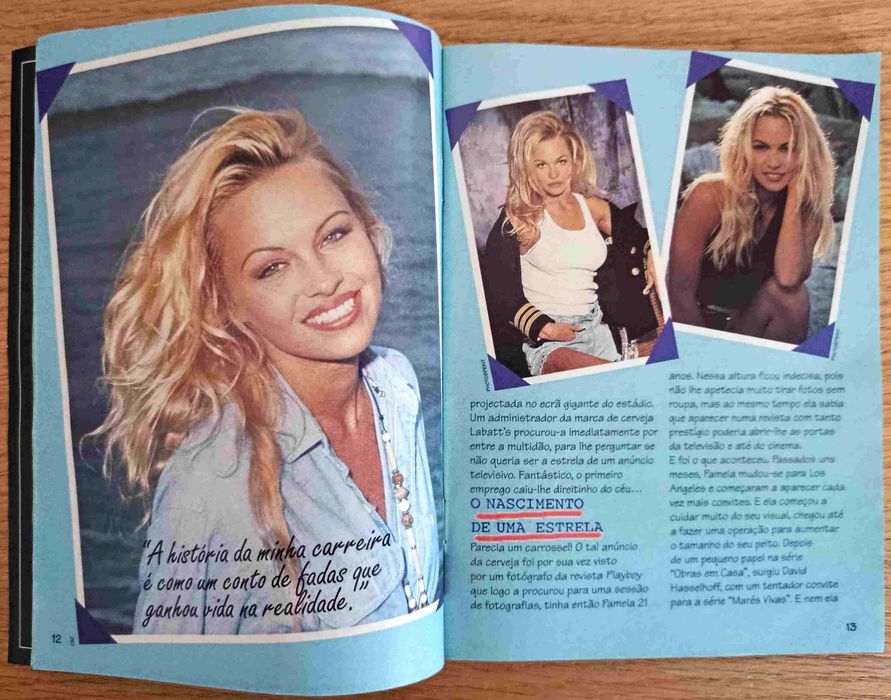 Revista Super Jovem nº 138 de dezembro 1995 - Pamela Anderson