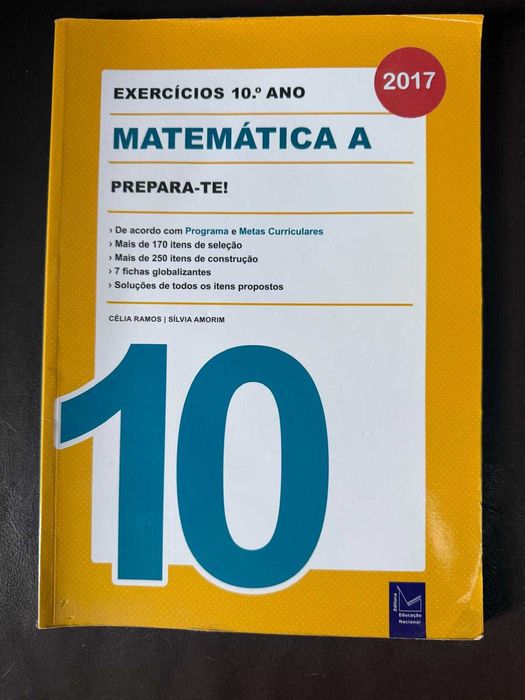 Livro de exercícios de Matemática A - 10º Ano