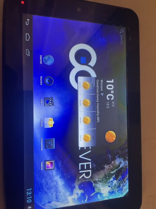 Tablet Goclever uzywany / uszkodzony ekran czytaj opis