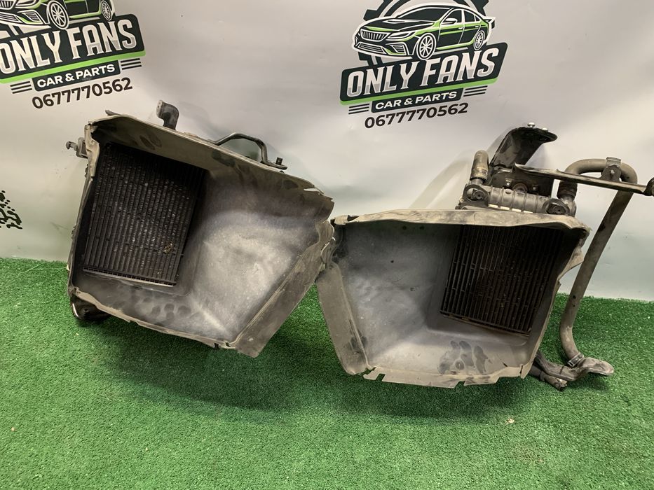 Audi q7 4m 2018 радіатор охолодження додатковий правий лівий дефлектор