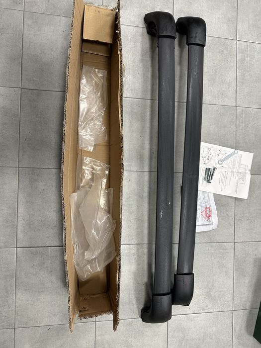 Поперечины на рейлинги тойота хайлендер 201-2019