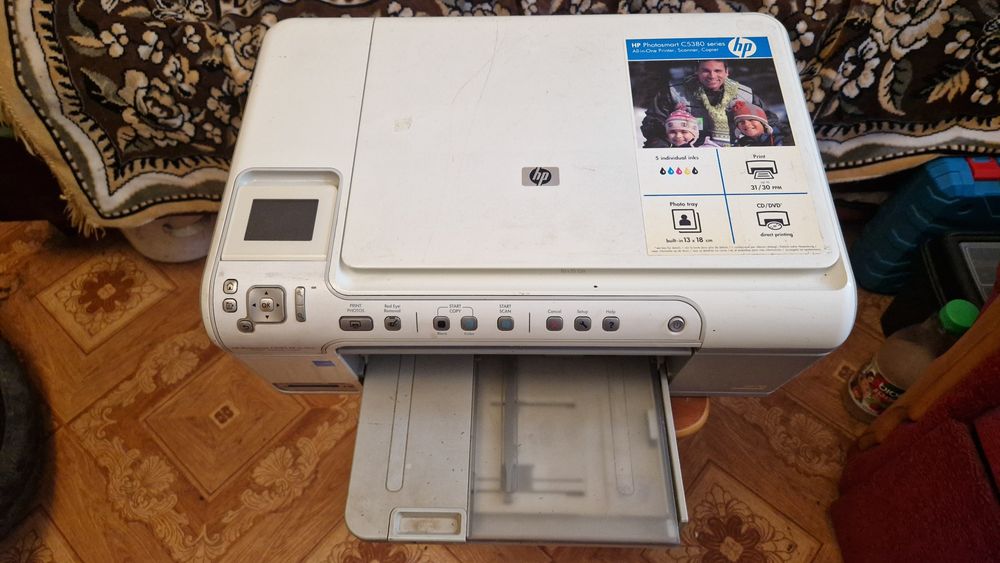 Принтер струйный, HP, сканер.