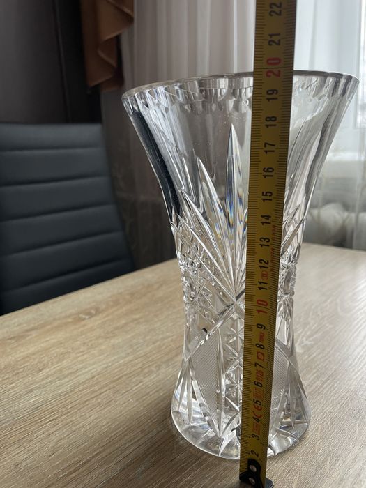 Кришталева ваза кришталева