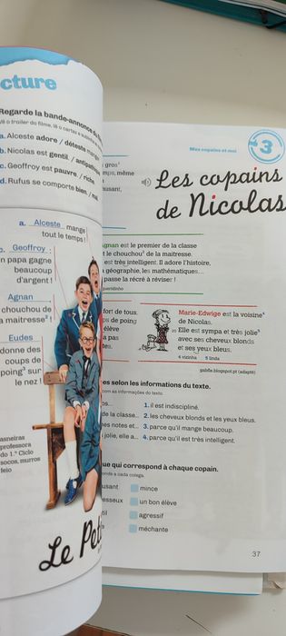 Dossiê completo do professor de Francês Ça Marche 7