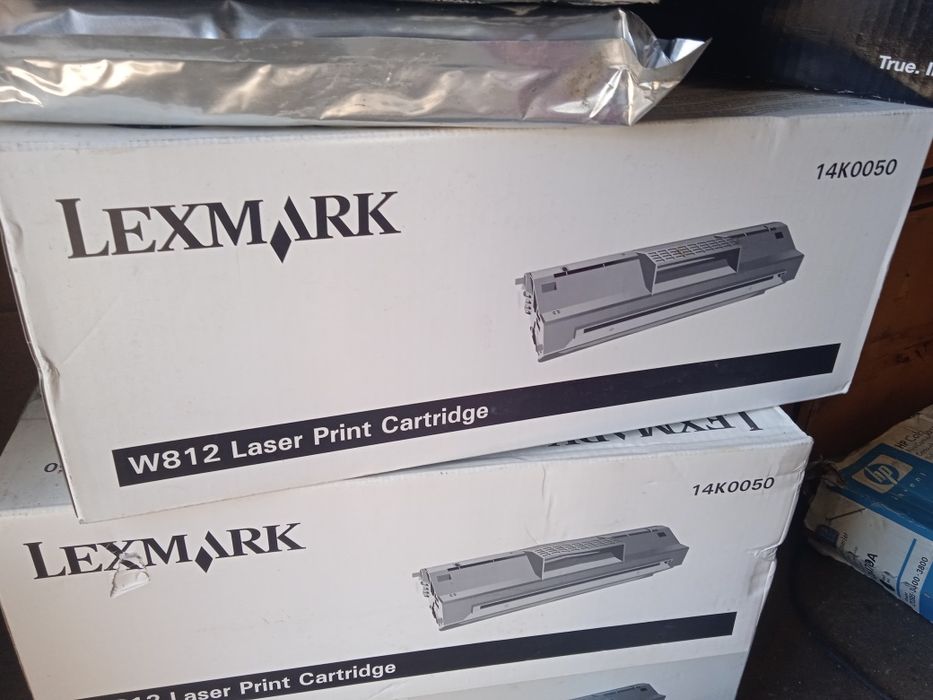 Tinteiros toner originais antigos tenho linha branca também