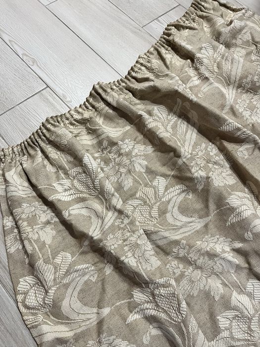 4 Cortinados de linho caseiro, estilo vintage