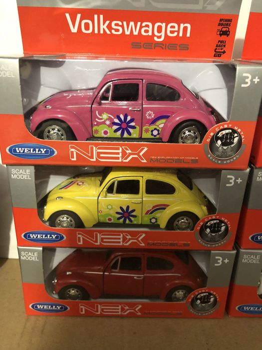 Miniaturas VW carocha 1:36