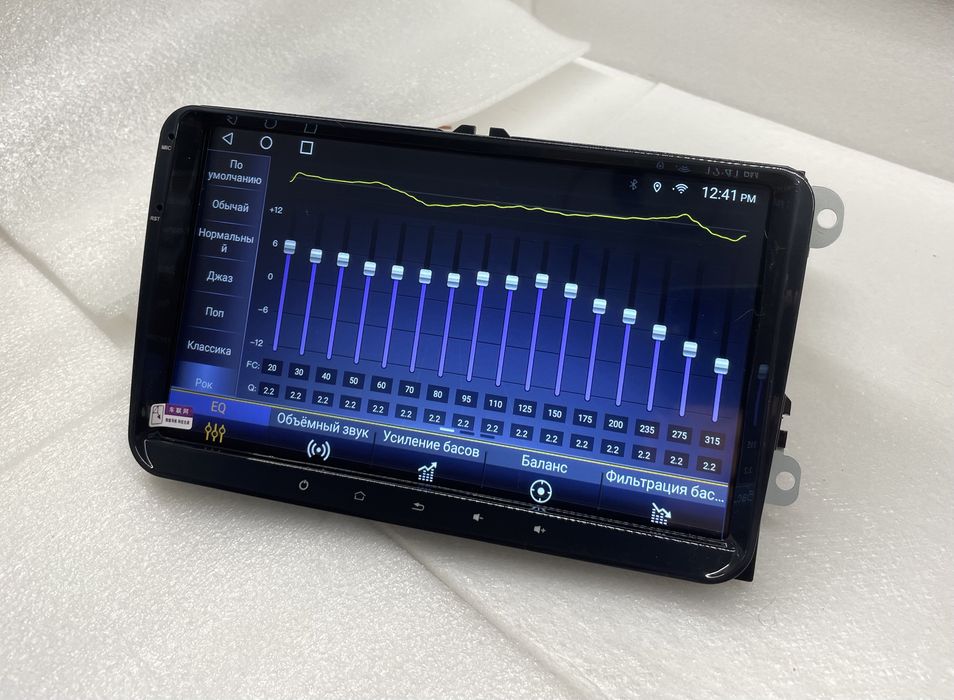 Магнитола Volkswagen Passat jetta golf Самая Мощная 4/64Gb QLED RCD