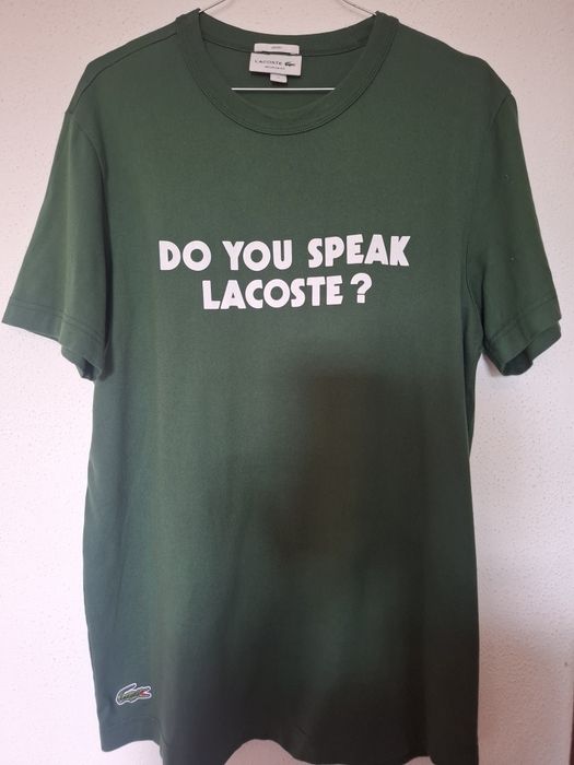T-shirt unissex lacoste