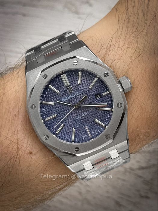 Годинник Audemars Piguet Royal Oak Blue Dial
