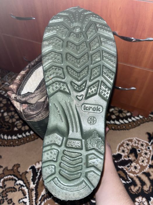 Чоботи сапоги гумові утеплені Realpaks EVA 42-42 розмір