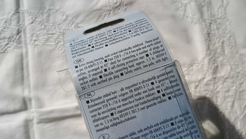 Unikatowa listwa Brennenstuhl Piłka Nożna (4 gniazda)
