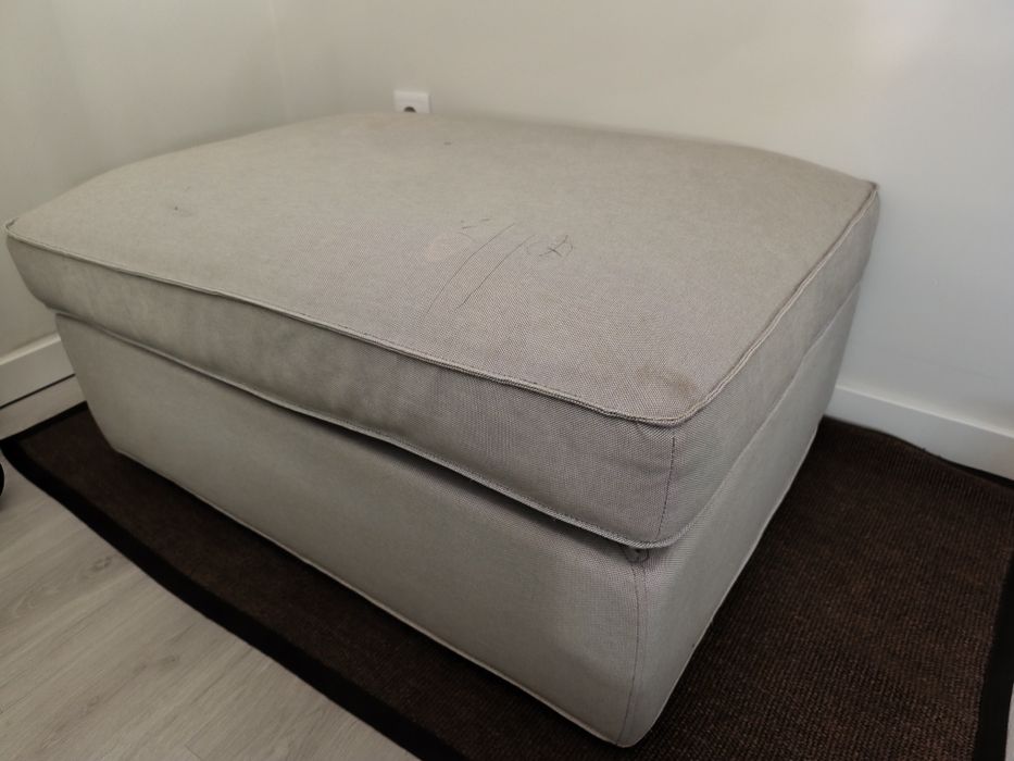 Pufe com armazenamento c/ novo