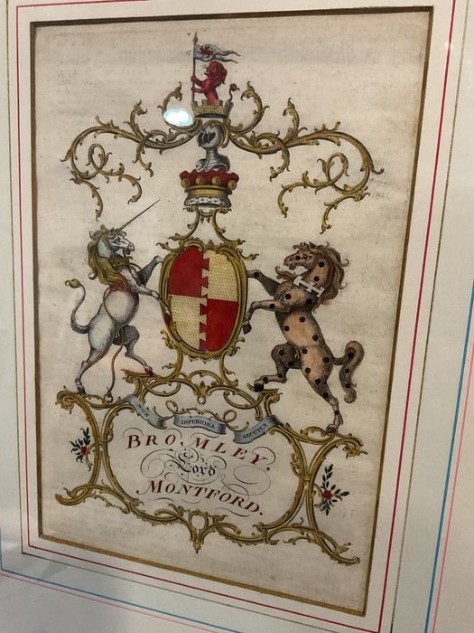 Quadros tema brazao 39x48 cm